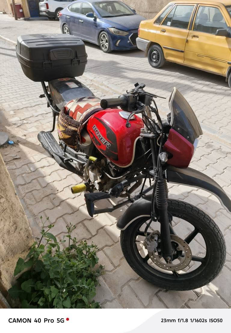 دراجه بوكسر موديل 23الدراجه مثل ما شوف بلصور النضافه الله شاهد دهن وبانزيل ماكو اي شي بيه السعر 950وبيه مجال اوراق سكنر *********** كربلاء, العراق
