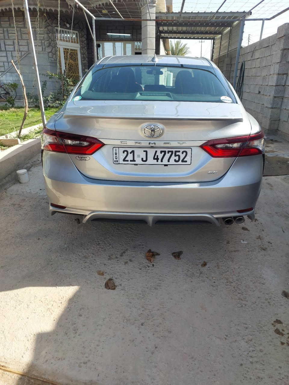 2023 Toyota Camry Se 
تويوتا كامري  امريكي 2023  SE
لون سلفر 
حادث / بونيد +جامرلغ صبغ 
ماشي 41 الف ميل 
السياره بدون ايرباك كلها سليمه 
السياره رقم سليمانيه بسمي 
موصفاتها :- SE
شاشة كبير 
كاميرا 
رادار
شفات بالاستيرن 
3 وضعيات للقياده 
اتو ستوب
ويل اسود بلاد 
تحديد المسار
تحديد السرعه
كشن جلد وكهربائي
نظام سبورت ويكو
بيها هوايه موصفات
السعر اتصل
***********
