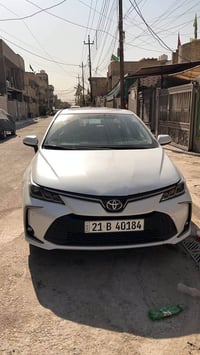كورلا ساز ٢٠٢٣ بانزين ماشيه ٥٥ الف فتحة ، بصمة بيهة بارد شويه بخشم الب...