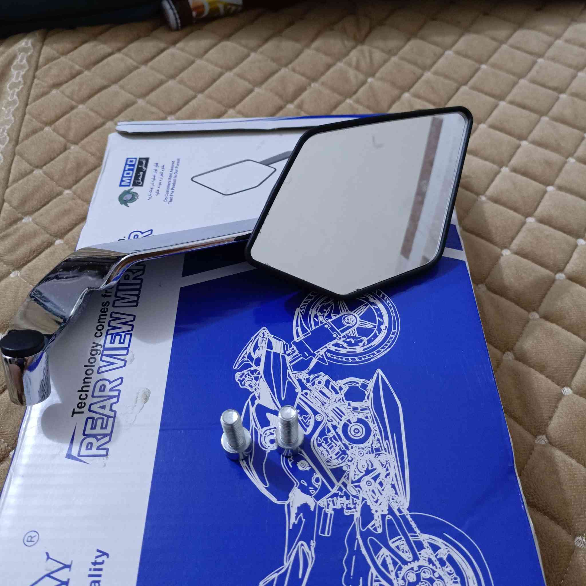 سلام عليكم للبيع مرايات نيكل اصليات ثقيل كامل جديده 
 تصير عل جميع دراجات جوكر سعره 15 مكاني كوت رقم ‏‪***********‬‏
