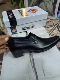 احذية جلد طبيعي • كعب عالي • مقاسات ٤١-٤٤