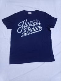 تيشيرت تومي • اكس لارج • نيلي