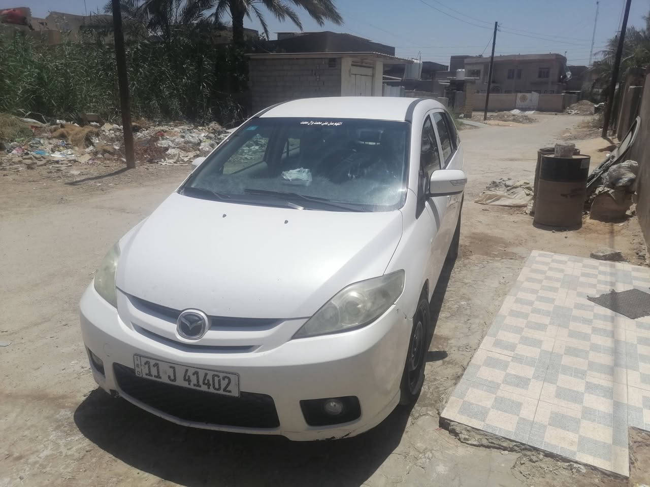 سلام عليكم ماصدا 5ياباني ٢٠٠٩ رقم بغداد  انكليزي بسمي بيهة جاملغ وبنيد وباب السايق مبادلات وكاله بدون صبغ كير مكينه خير من الله  تدفئه تبريد قطعتين ٧ راكب ب٧٠ وبيه مجال بسيط خابر ودلل ***********
