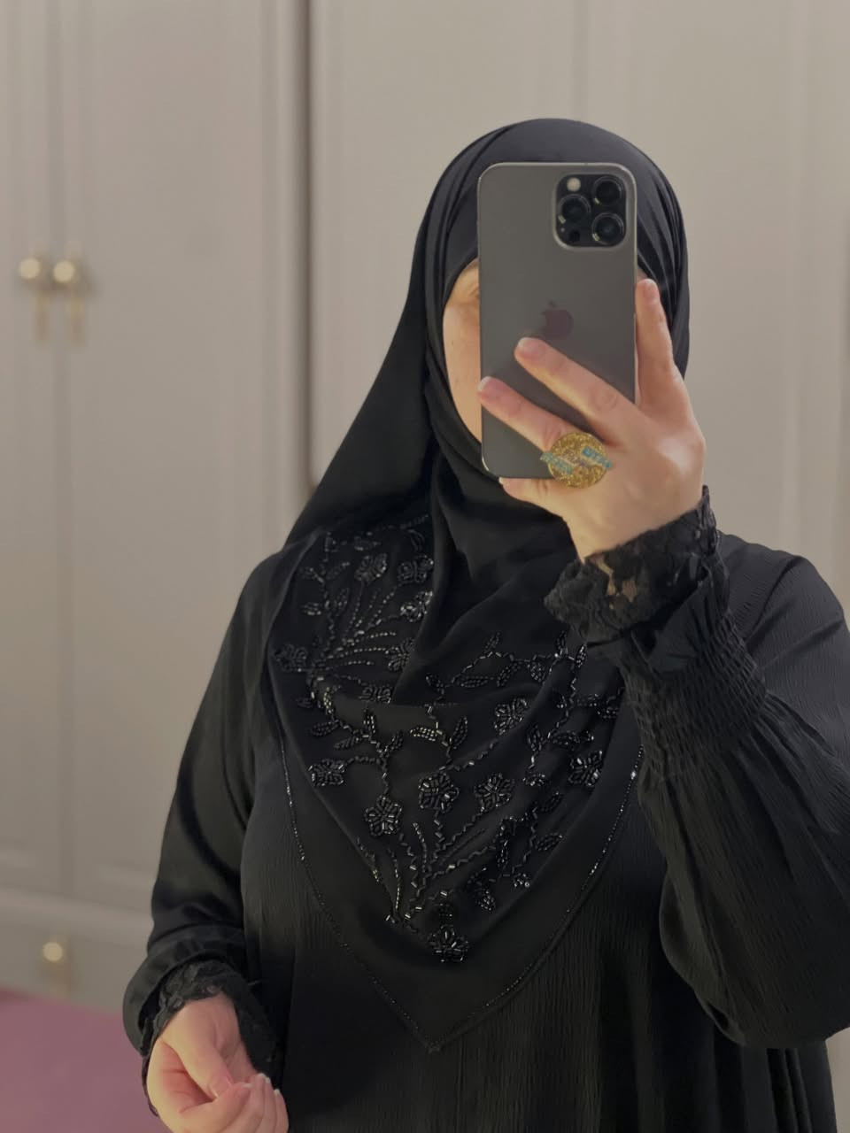 ⁨ ⁨ الحـــجاب الـجرجـــيت ..
ســـواد فــــاحــــم..
شـــك يـــدوي نمنم ..

قيــــاس : ١٢٠ ســــم 

الـسعـــر : ١٥،٠٠٠ ألـــف دينــــار عراقـــي .
.
.
.
.
#عاشوراء_الحسين #العراق_بغداد #سواد #حجابي⁩


**إذا كنت صاحب هذا الإعلان وتريد حذفه لأي سبب، رجاءا أرسل رسالة إلى الدعم الفني**