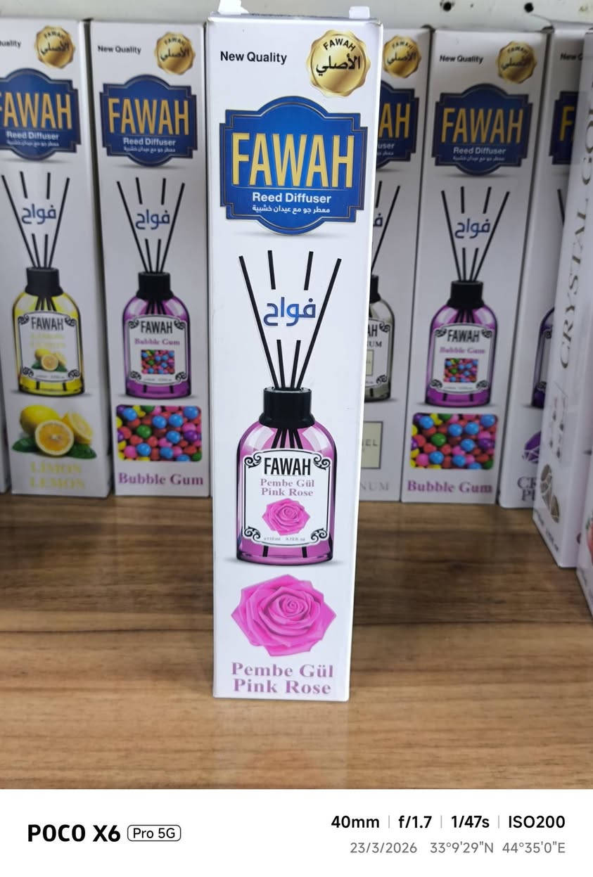 عرض خاص ولفترة محدودة! 🔥
دلل حواسك ووفر أكثر مع عروضنا الحصرية:
✅ سعر القطعة الواحدة: 5,000 دينار فقط.
✅ قطعتين بسعر: 8,000 دينار 
✅ 3 قطع بسعر: 12,000 دينار فقط.
🚚 خدمة التوصيل متوفرة! *********** 
لا تتعب نفسك، نصلك أينما كنت. اطلب الآن واجعل مكانك يفوح بالجمال.
📍 للحجز والاستفسار:
يرجى مراسلة الصفحة (الخاص) أو ترك تعليق وسيتم التواصل معكم فوراً.
#معطرات #الفواح #ديكور #انتعاش #عروض #توصيل سريع  #المنزل #المكتب #سيارات
