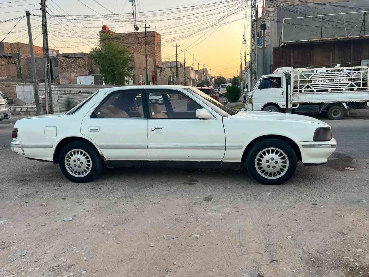 كرسته تكم موديل 1990 رقم كربلاء مشروع وطني مكفولة من الكص والضربه القوية مصبوغه عام جمالية مكينه ونجي    ( مكينه وكير وحدادية وتخم تاير مكفولات )
سعر 29 وبيه مجال 
مكاني نجف
***********
