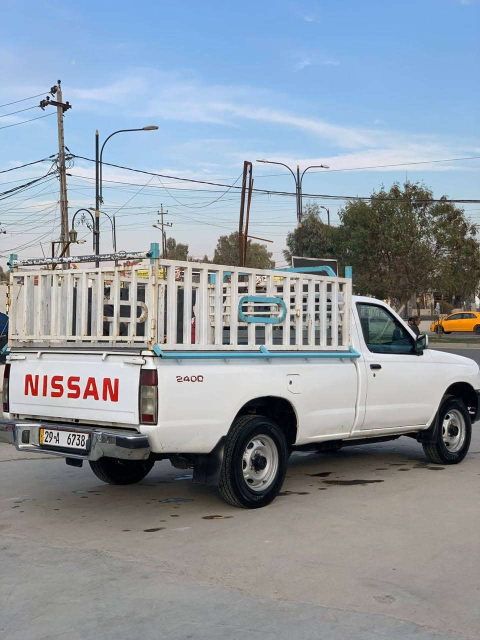 سلام عليكم نيسان بيكاب موديل ٢٠٠٢ بسمي ***********  عنوان كركوك $80 🌹
