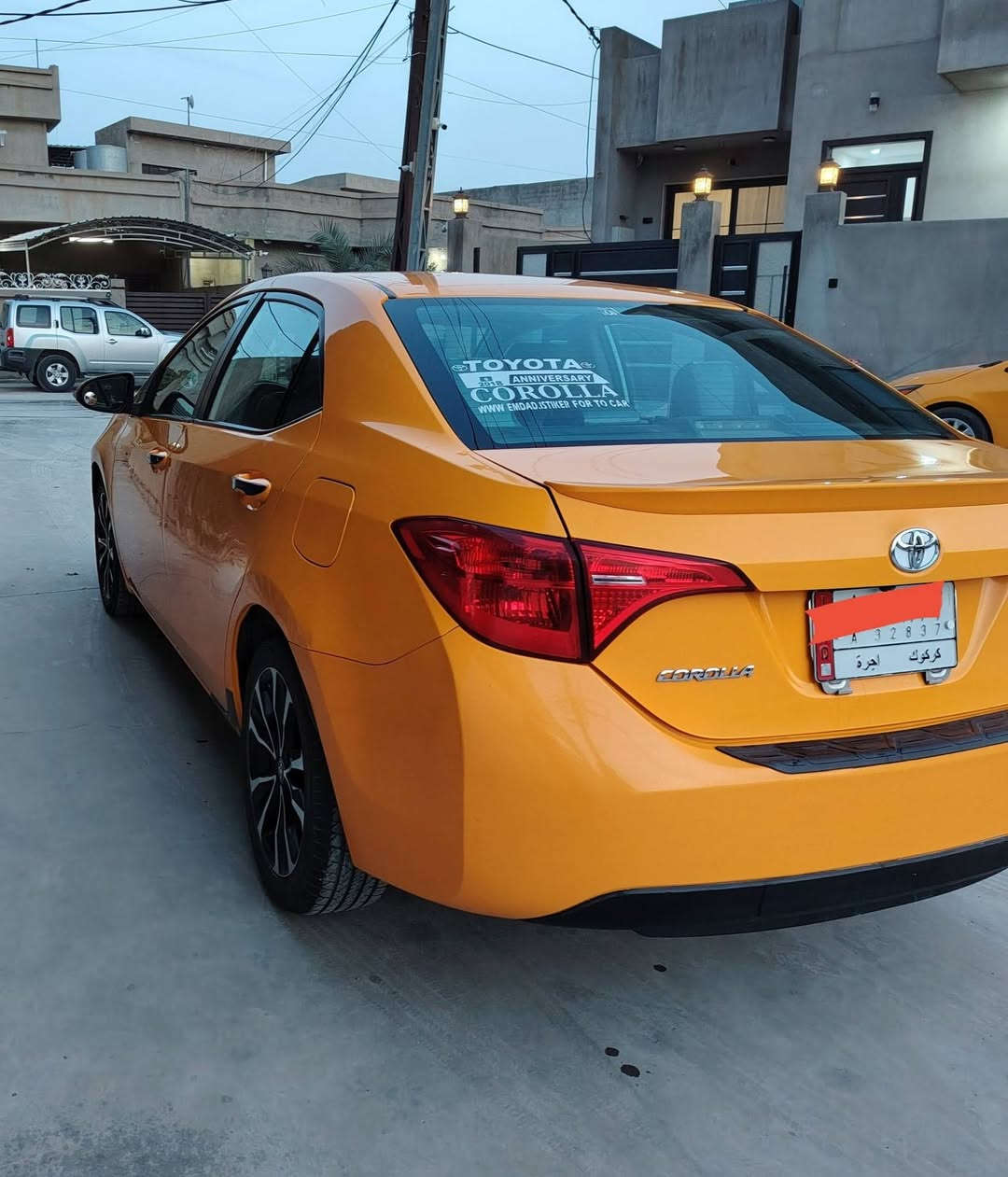 للبيع كورلا 2018 sE بسمي شرط التحويل كير ومحرك شرط نقابة مصفر ضرر بونيد بي مكانين تصفية ويا جاملغ سكن تجاري بدون دواخل بدون ايرباك بدون شاصي السعر 160بيها مجال *********** للاتصال
