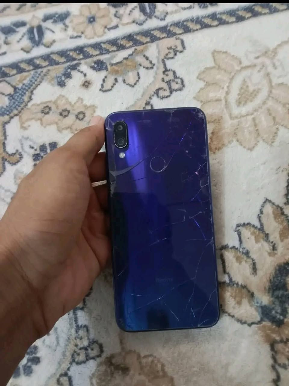 Redmi Note 7 موبايل جديظ ويخبل فقط ضهر ب خمستالاف يصير الضهر يدعم امنيه كلشي شغال الحله ابو. غرق ***********
