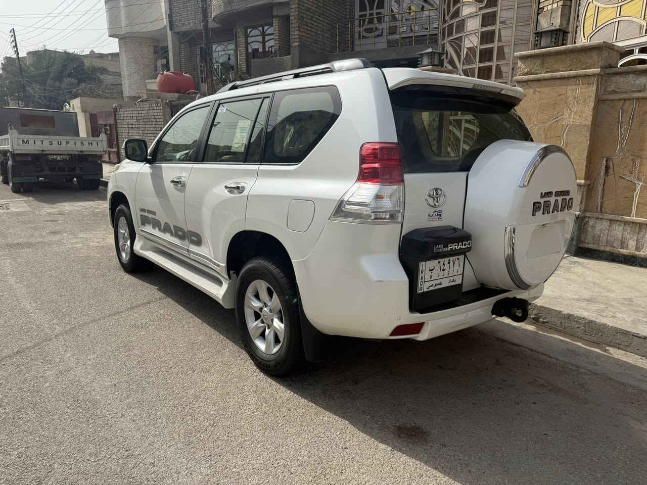 السلام عليكم برادو 2013 خليجي مكفوله مواصفات فول واحد على واحد مكينه وكير مكفولة الساره جاهزه سونار بالمنشور السعر 280$ وبيه مجال الاستفسار اتصل *********** مكانه بغداد
