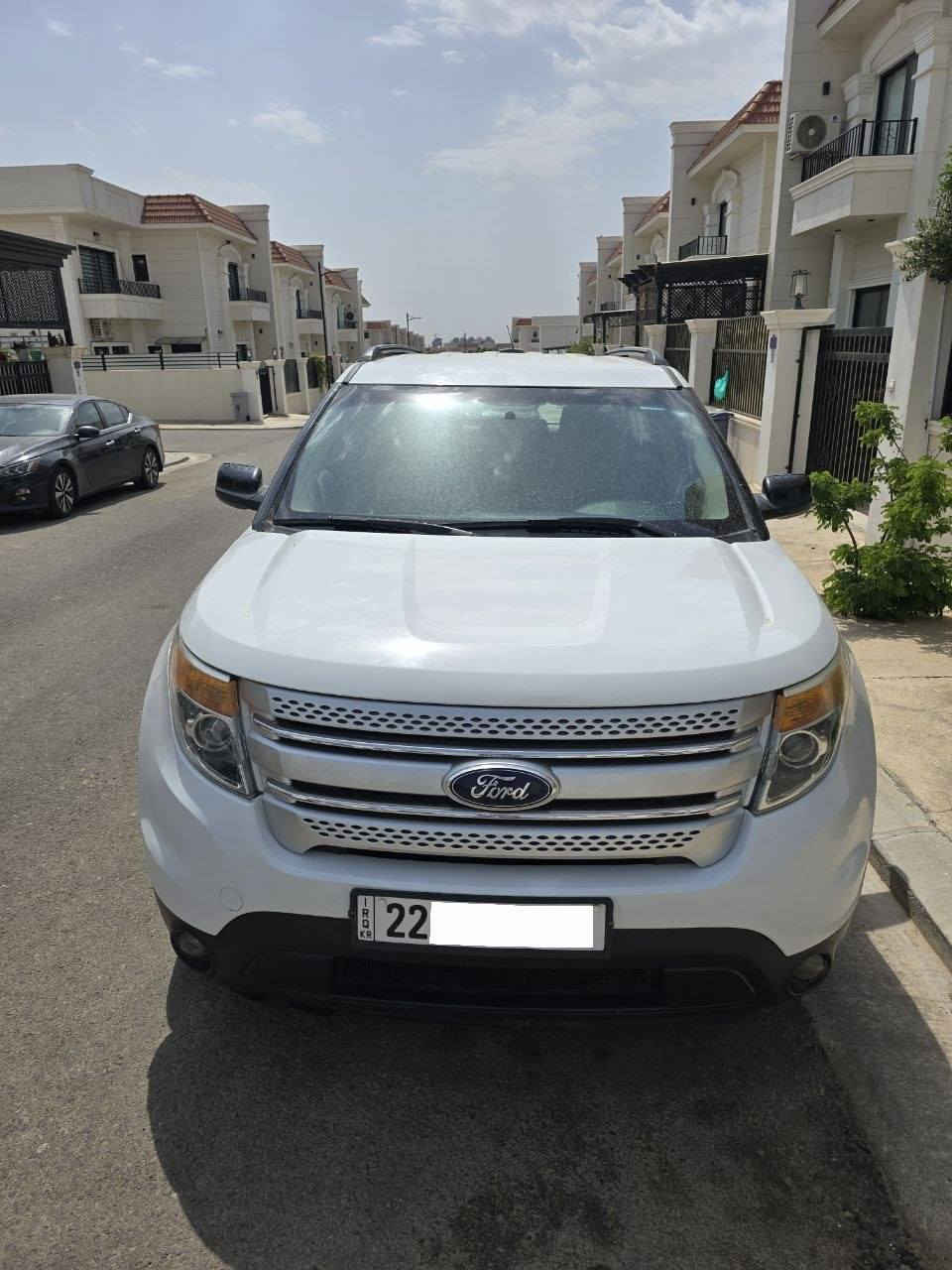 للبيع فورد اكسبلورر 2013 خليجي
شركة نيفا NIVA 
مواصفات:_
تحكمات ستيرن جهتين 
7 راكب 
تبريد مركزي 
حساسات خلفيه 
يدات نيكل 
بك لايت لد 
السياره كفاله عامه من الضرر و الصبغ والتبديل 
السياره صيانتها كله بشركة نيفا دينار مصرف متحتاج 
رقم اربيل بأسمنه تحويل بنفس اليوم
مكان السياره اربيل 
للأستفسار الأتصال ع ***********
