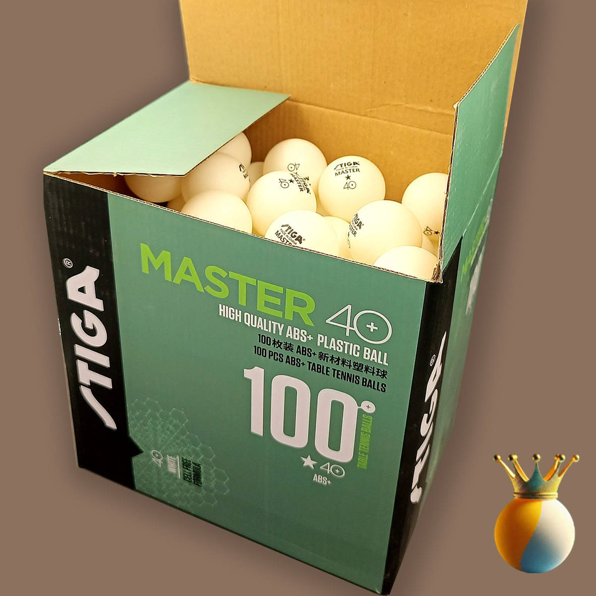 الدقة في كل تفصيلة مع STIGA Master 40+. 🇸🇪
تتميز هذه الكرات بتقنية ABS+ التي تمنحها متانة عالية وارتداداً منتظماً، مما يجعلها الخيار الأفضل للأندية والمدربين الذين يبحثون عن أداء احترافي في كل "رالي". 🎯✨
سعر العلبة (100كرة) ب 35,000 دينار

#Stiga #TableTennis #PingPongBalls #equipment #StigaTableTennis #Master40 #TableTennisTraining #PingPongLife #SportsEquipment #تنس_طاولة #معدات_رياضية #تدريب_تنس_طاولة #بينج_بونج


**إذا كنت صاحب هذا الإعلان وتريد حذفه لأي سبب، رجاءا أرسل رسالة إلى الدعم الفني**