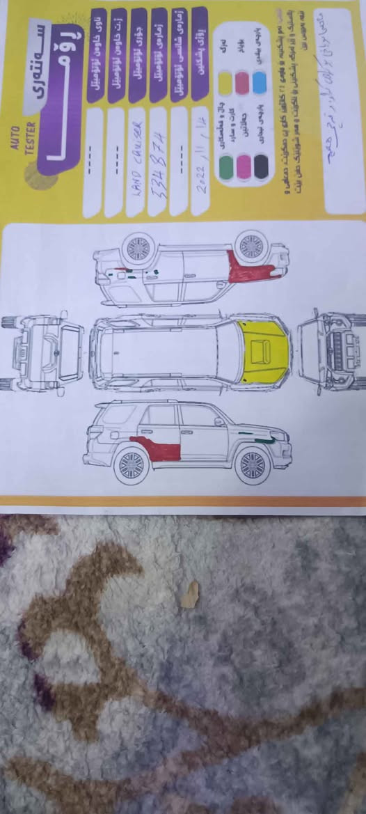 وەنەوشە 2009 کراوە بە 2014 مەکینەی کراوەتەوە بەڵام مەکینە و گێر و تەبرید بەشەرت پارچەو نیوێ بۆیاغە بێ ناوگرتن ئێرباگ نەتەقییە ڕەسمی سۆنەری دانراوە
کەلار  /ڕزگاری 
*********** كالار, السليمانية
