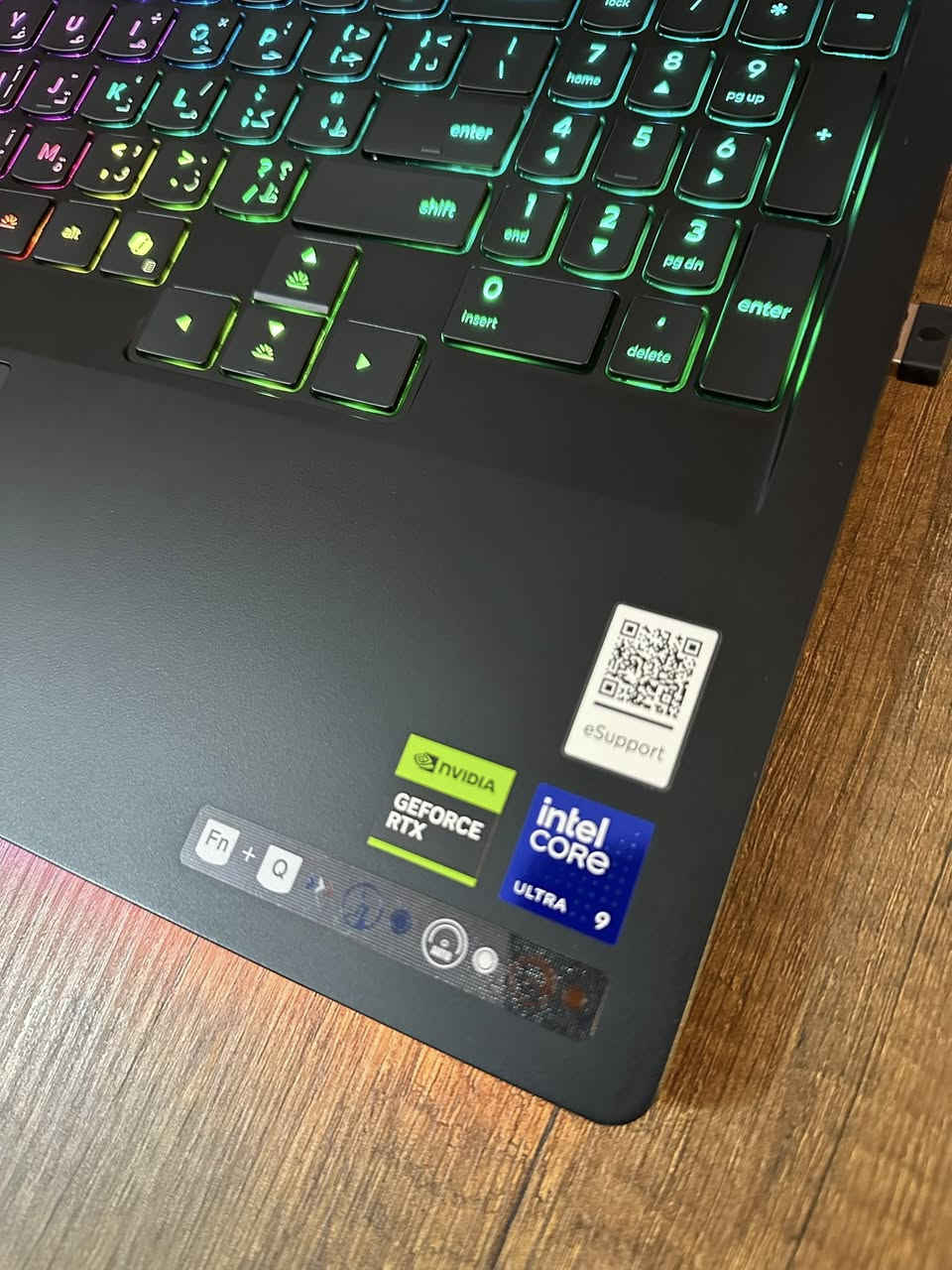LEGION 7 PRO

CPU : ULTRA 9 275HX
GPU : RTX 5080 16GB ( 175W )
RAM : 64 GB DDR5 6400Mhz
Hard : 2 TB SSD M.2
Display : 16 inch OLED 240Hz HDR 1000
Power Adapter : 400W

لابتوب ماخذه جديد من النبع 
دورات الشحن ٣ دورات فقط
هيكل لابتوب كله المنيوم
نظام صوتي متكامل
نظام التبريد Vapor Chamber
ضمان سنه كامله 
كل الملحقات موجوده 
وصل ضمان النبع والكارتونه
سعر الجديد ٥،٧٥٠،٠٠٠ الف
سعر البيع ٤،٧٥٠،٠٠٠
شباب لابتوب ممستخدم شي كلش قليل
ومتفرقه عن جديد لا شخط ولا شي نظافه ١٠٠٪؜
المهتم هذا رقمي 
ومكاني بغداد المنصور 
***********
