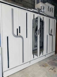 غرفه نوم نجاره عراقيه 8 قطع بسعار تنافسيه  نوع الخشب كبس hdf 6 ملم    ...