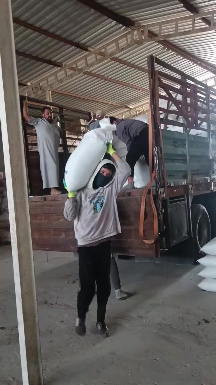 اللهم صلي على محمد وال محمد
وصول سماد داب اردني زيتي  عبرمنفذ طربيل   
ويوريا العراقي محبب***********__*********** 
الى علوة سيد عباس الميالي 
في النجف الأشرف خان النص الحيدرية
