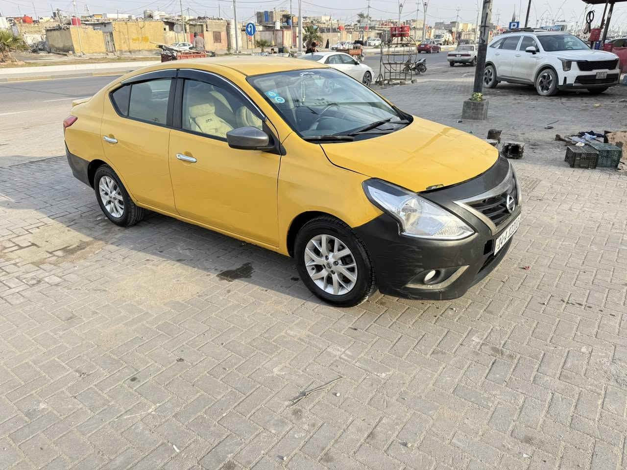 السلام عليكم نيسان فيرسه موديل 2018 السياره جاهزه محرك و كير وحداده تبريد كله      جديد شاشه كامره السياره صفره خصوصي رقم بصره حره حادث بل منشور السعر 74 العنوان البصره شط العرب ***********
