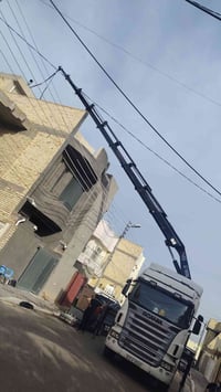 كرين • نقل معدات ثقيلة • كربلاء
