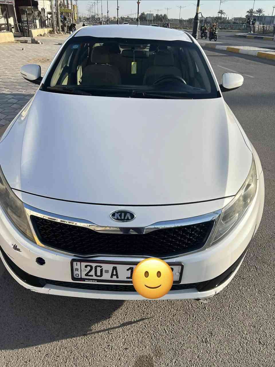 السلام عليكم 

كيا اوبتما للبيع وارد امريكي  لون ابيض موديل ٢٠١١ رقم ديالى انكليزي 
محرك ٢٤٠٠ GDI مفتوح 
گير اوتوماتيك
تبريد ثلج 
صبغ صفحة عكس السايق  كما موضح في السونار وصور الحادث
ماشية ٨٥ ألف ميل 
السعر ١٠٠ ورقة $ 
مكان السيارة ديالى بعقوبة 
للتواصل ***********
