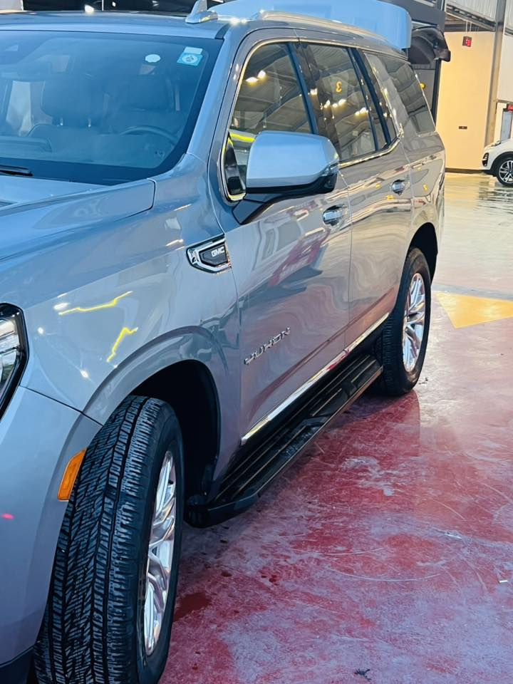 GMC يوكن 2023 SLT (V8 5.3) فل مواصفات أمريكي
دخول جديد

حادث دعامية فقط – الشباك سليم

لون مميز

مرقم بغداد كامل دخول دبلوماسي

\uD83C\uDDFA\uD83C\uDDF8 وارد أمريكي

⚙️ محرك V8 سعة 5.3 بنزين

كير أوتوماتيك 10 نمر

\uD83D\uDEDE دفع خلفي RWD

• 3 قطع تبريد

• تدفئة وتبريد المقاعد الأمامية

• مقاعد كهربائية بالكامل

• ذاكرة تخزين المقاعد

• تدفئة مقود القيادة

• ترحيب دخول للسيارة

• 5 بصمات أبواب (دخول ذكي كامل)

• كراسي الصف الثاني والثالث كهرباء

• باب خلفي كهربائي

• باب خلفي بحساس قدم \uD83E\uDDB6 بدون لمس

• 5 وضعيات قيادة

• التحكم على المنحدرات

• مثبت سرعة تفاعلي Adaptive

• التحكم التلقائي في درجة الحرارة

• نظام الخروج عن المسار

• رادار أمامي

• مانع الانزلاق

• ABS

• كاميرات 360°

• حساسات 360° أمامي \u002B خلفي

• مستشعر وقوف

هزاز مقعد \uD83D\uDCBA السائق للتنبيه

• مراقبة النقطة العمياء

• نظام فرملة الطوارئ

• نظام إنذار

• قفل مركزي وأقفال تلقائية

• مصابيح زينون أمامية

• مصابيح LED أمامية

• مرايا جانبية كهربائية قابلة للطي مع حساس تعتيم ليلي

• نوافذ كهربائية

• ماسحات حساس مطر

• شاشة أمامية

• لوحة عدادات رقمية

• Apple CarPlay

• Android Auto

• شحن لاسلكي

• بلوتوث

• بصمة

• نظام المفتاح الذكي

• تشغيل عن بعد

• تشغيل بزر Start/Stop

• AUX / USB

السعر 46000$ وبيها مجال
الاستفسار ***********
خابر وتدلل المكان بغداد
