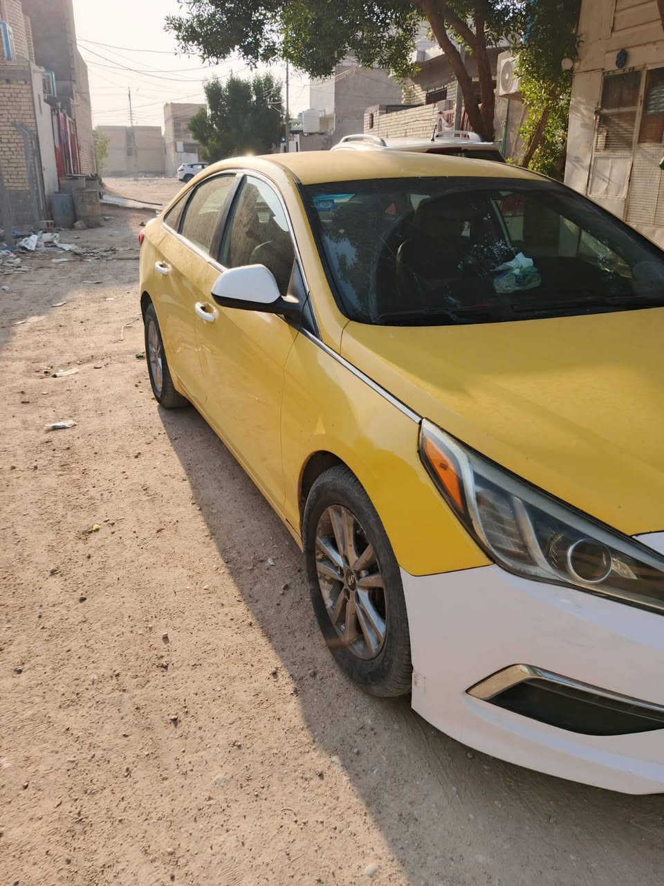 سوناتا موديل 2016 البيع سيارة جاهزة من كلشي تبريد تحكم استيرن تخم تاير حادثهة بو أمريكية ربع جنطة وتصليحة فول البابين الأيمن مرشوشات والباقي كفالة مداورة ثاني يوم رقمهة بغداد خطهة بغداد كربلاء مكانها السيارة كربلاء المقدسة رقم الهاتف *********** غير متواجد علة الفيس بوك السعر 97 وبيهة مجال
