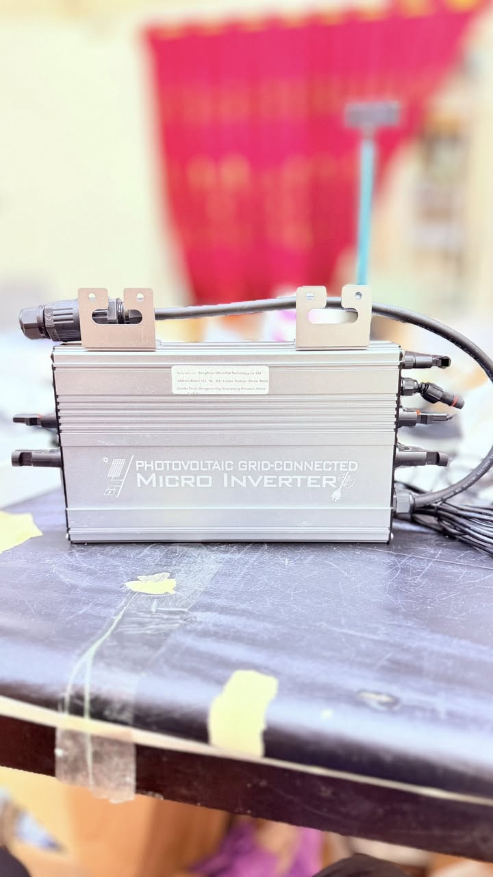 عاكس ذكي (Micro Inverter) متصل بالشبكة، موديل UDM1000، جهاز عملي جداً لتقليل مصاريف الكهرباء وسحب المولد

مزاد من الصفر


**إذا كنت صاحب هذا الإعلان وتريد حذفه لأي سبب، رجاءا أرسل رسالة إلى الدعم الفني**