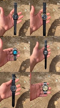 ساعات رجالية • ساعة جلد • بصرة