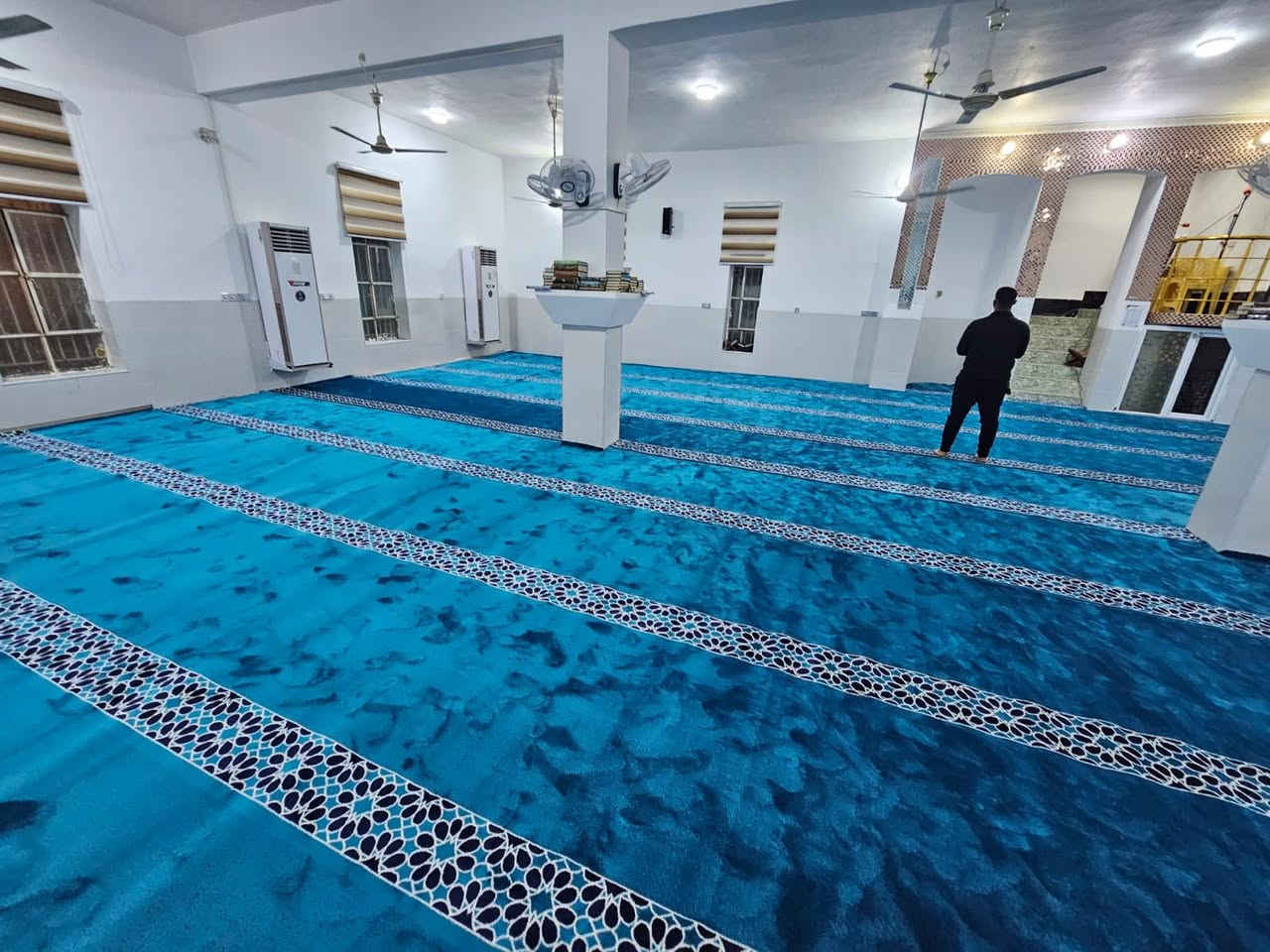 تم بعون الله تجهيز فراش جامع ابو طلحه النصاري 

شركه الملكه اللاثاث ومفروشات 

يوجد جميع الوان والقياسات

يوجد خصم ١٠٪؜١٠٠

كل جوامع 

العنوان الانبار الرمادي زنكورهً مقابيل محطه الهدى مجاور لمركز شرطة زنگوره 

خدمه نقل وشد مجانا الى جميع محافظات 

للحجز والاستفسار 

***********

***********
