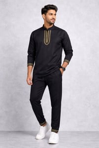 تراك تركي • قماش عباية • مقاسات M/XXXL