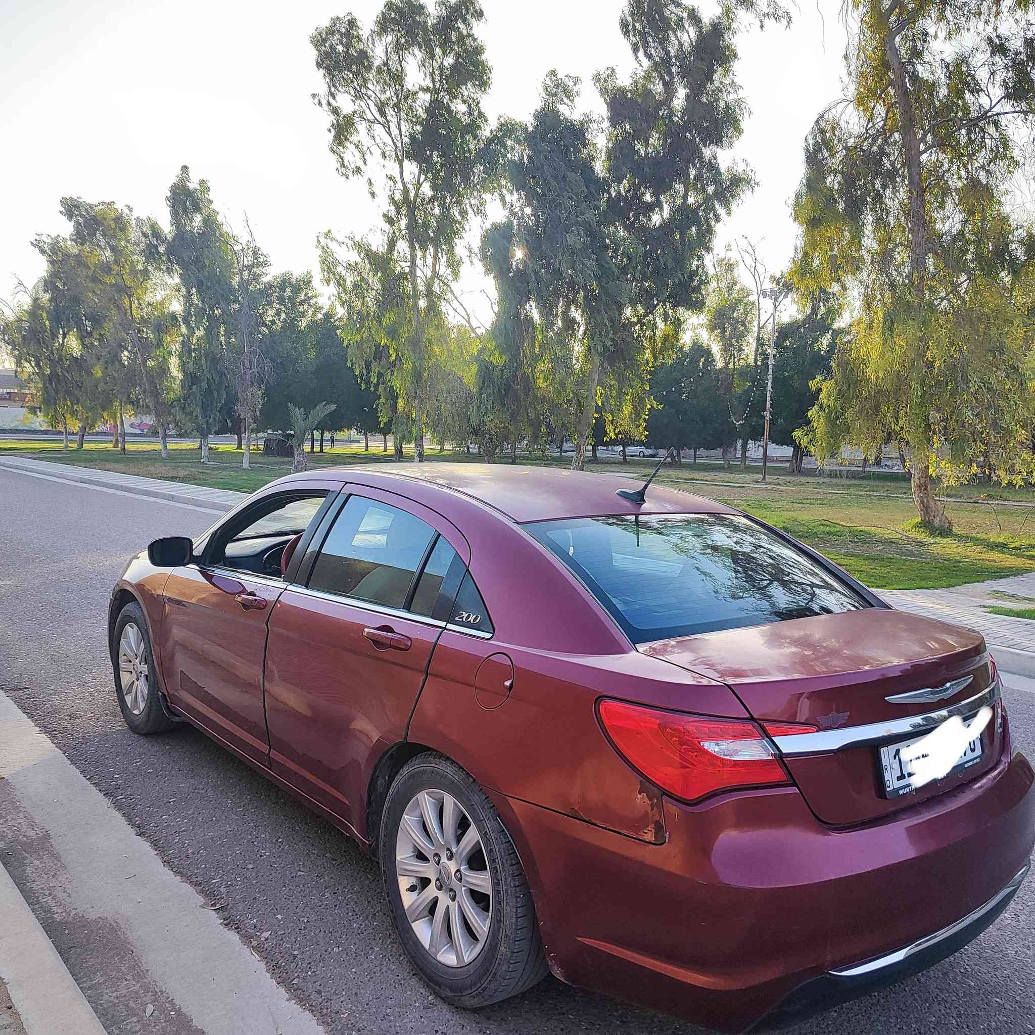 سيارة كرايسلرC200 رقم بغداد بأسمي صور حادث امريكا والسونار مرفقة بالمنشور موديل 2014 السعر 85 للأستفسار الأتصال على الأرقام*********** 
 ***********
