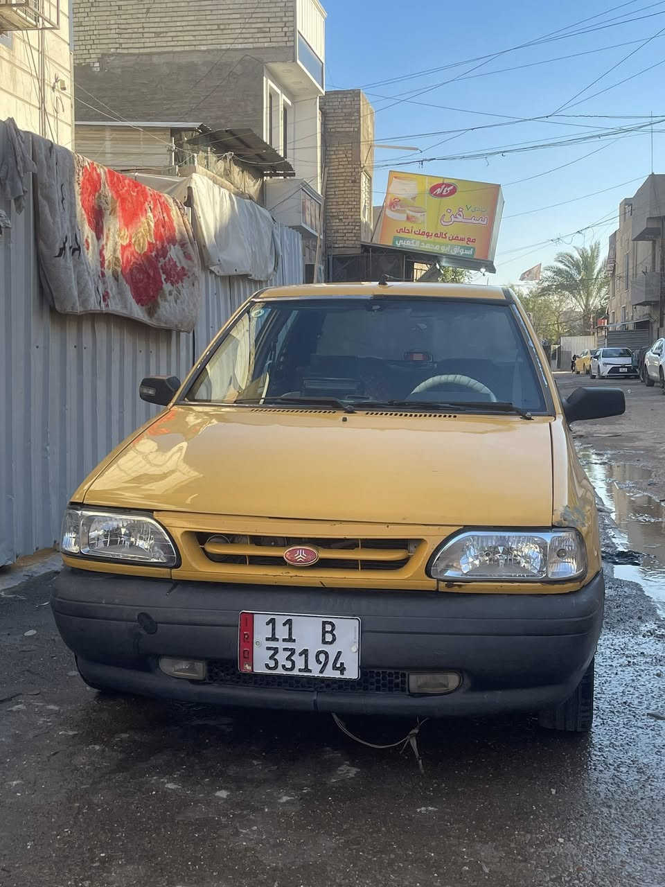 السلام عليكم سايبه 2011 للبيع باسمي تحويل ثاني يوم مصبوغه صبغ عام فقط للجماليه مكينه وكير خير من الله مابيه شي فقط شغلات بصيطه درايم شفت وداعميه اماميه وخلفيه ولباقي شوفه بعينك مابي شي وع زنون وشاشه وشغلات حلوه بيها السعر 25 وبيه مجال المكان بغداد الاسكان شارع المخازن ***********
