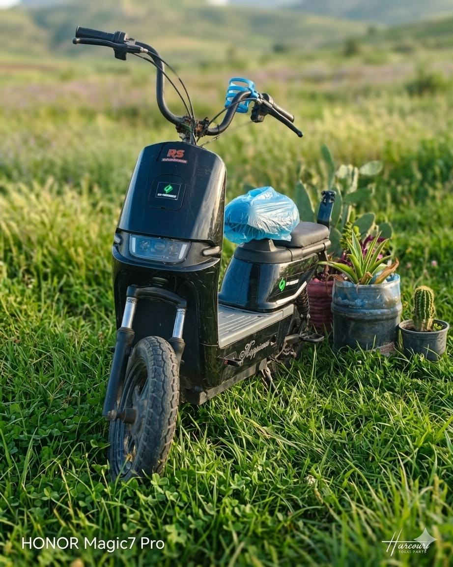 للبيع السعر 170 الف . بطاريه تمشي 16 كيلو .. تايرات جديده بدلتهن قبل 15 يوم .. حديد قوي تتحمل وزن اكثر من 150 .. نقص فقط شاشه .. تكدر تعرف شحنها من الشاحنه مالتها الاصليه  بيها عداد الشحن .. مكاني محموديه .. رقمي ***********
