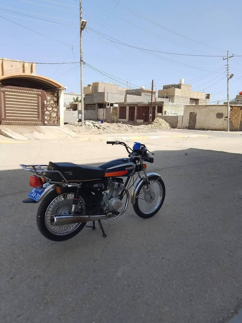 مرحبا دراجه تايكر موديل 25 اوراق (اسكنر اسكنر يعني استنساخ) شوف عينك نضيفه وتجي وتشوف احلى من الصوره السعر 825 وبيها مجال مكاني البصره رقمي بي واتساب ***********
