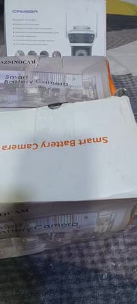 كامرات مراقبه • ٣ قطع • طاقة شمسيه