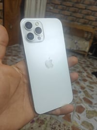 ايفون ١٢ برو ماكس شرق اوسط ٢٥٦ نموذج M.  ماستر AAA الجهاز عليه شاشه تف...