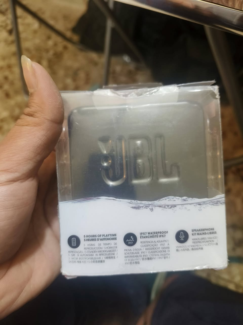 سماعه ماركه JBL GO 2 اصلي
وليس تقليد الصوت ما واضح قوته بل فديو


**إذا كنت صاحب هذا الإعلان وتريد حذفه لأي سبب، رجاءا أرسل رسالة إلى الدعم الفني**