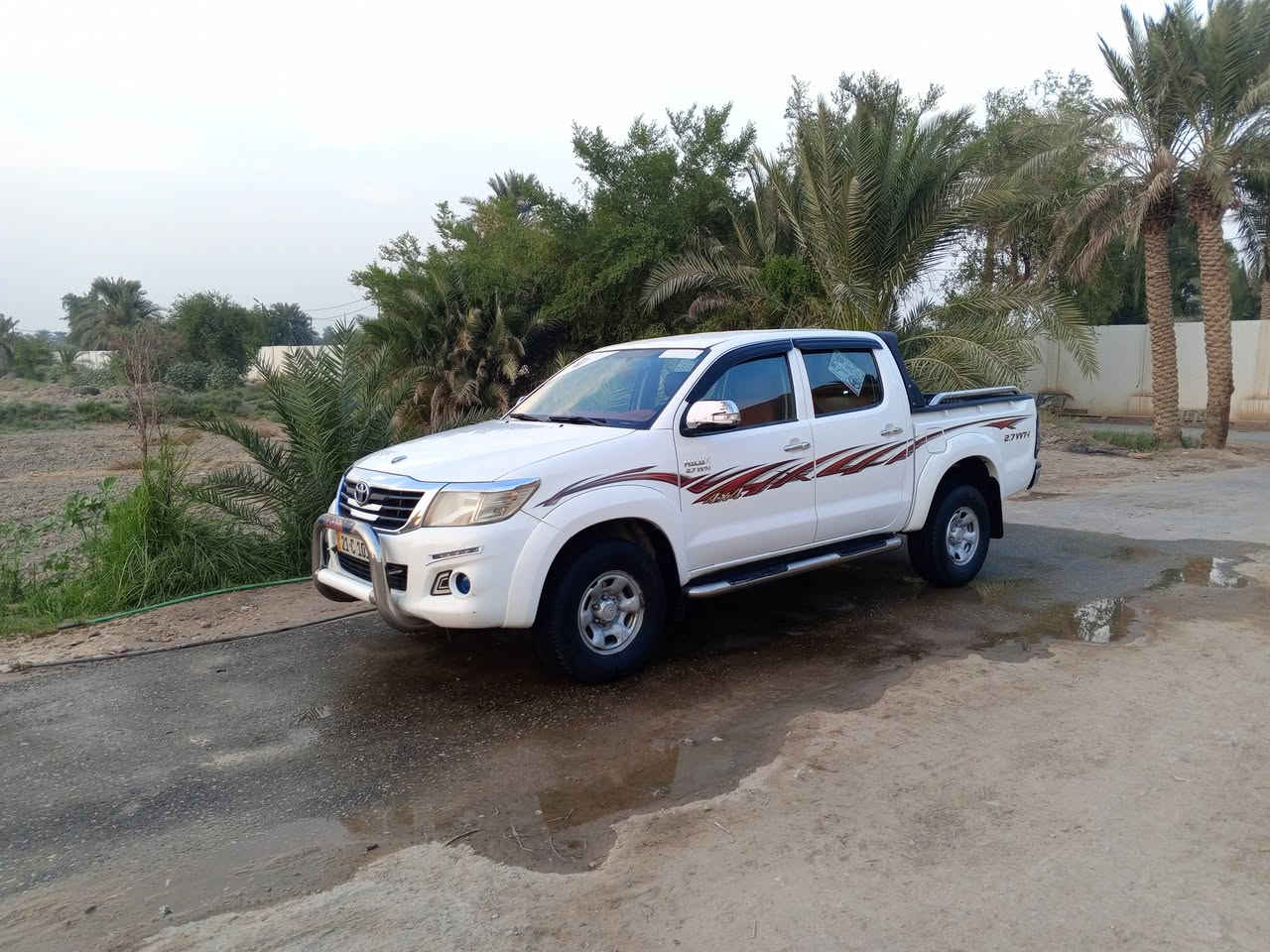 السلام عليكم (‏‪***********‬‏)
فور ويل 14 كير عادي رقم سليمانيه الرقم الدولي سنويه مجدده لل 28 مكفوله كفالة عامه من ضربه وتبديل وضبغ بيه مكانات بارد تخم تاير جديد حداديه توني مسويه مكينه لاتنقيص ولاتبخير. المكان (النجف /مشخاب)
