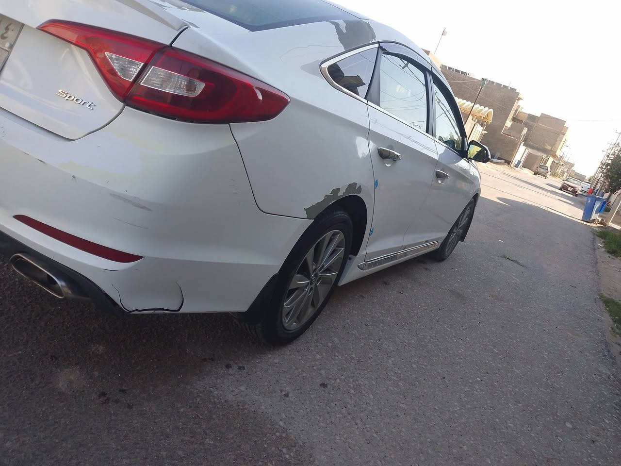 سلام وعليكم سوناتا موديل 2017 امركي حادث جاملغ خلفي بدون دواخل بدون حوض كير ومحرك جديد تبريد شغل كامره دواره بيع سريع سعر 100 وبيه مجال بسيط مكان بابل كورنيش بيها2قطع صبغ فقط    
***********
***********
