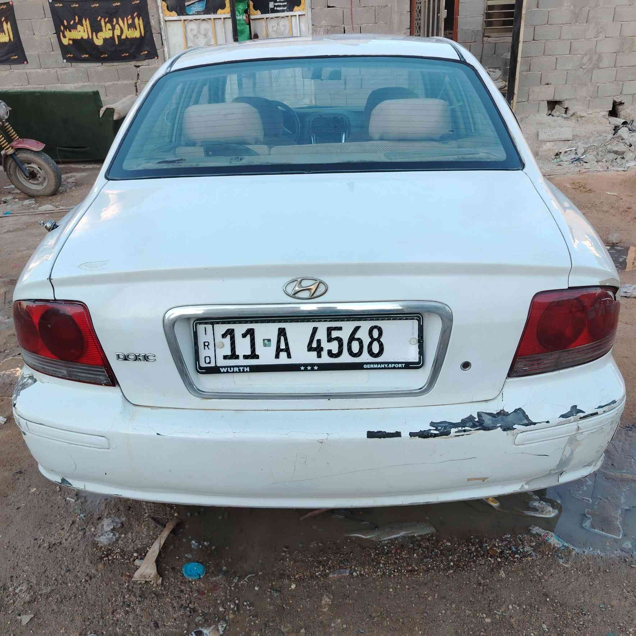 سوناتا وفود موديل 2004 ابيض بغداد بسمي ظربتهه جملغ خلف السايق وارد أمريكي التبريد بس غاز اسبوعين يطير الغاز السعر 54 بيهه مجال ***********
