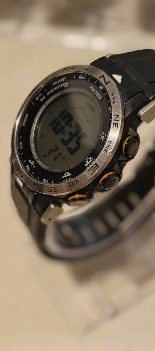 CASIO PROTREK
PRW-30
كاسيو بروتريك 
كامل مرفقاتها 
نظيفة جدا 
فيكسا للساعات 
***********
https://wa.me/9647712677677
