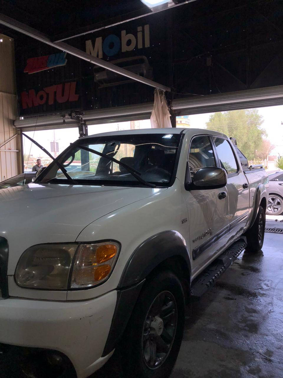 سلام عليكم تيوتا تندرا باب طويل بدي طويل محرك 8حجم 4700 منضومه غاز سياره جاهزه من كلشي رقم جديد نجف حداده جديده مكان سياره ناصريه بيع ومراوس سعر 125وبيه مجال رقم ***********
