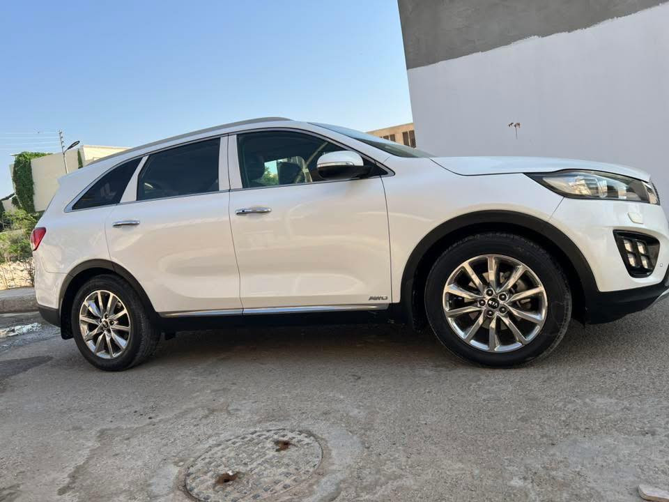 كيا سورنتو خليجي 
رقم بغداد الماني بسمي 
موديل ٢٠١٥ شكل ال١٦
لون ابيض 
٦ سلندر ٧ راكب 
فوووووول مواصفات ١/١ ViP اعلى فئة 
بصمتين: تشغيل وتقفيل 
بنورمااااا طكتين جام 
٥ كامرات جانبية
الباب الخلفي كهرباء 
هند بريك بصمة 
اوتو هولد توقف ذاتي 
فوررررر ويل 4:4
مانع انزلاق وانحدار 
رادارات جانبية وامامي وخلفي
زراك لايت بلدعامية 
بردات خلفية اصلية 
كشنات جلد اصلي لونين 
كشنات ٢ كهرباء 
كشنات تدفئة وتبريد 
كشنات الخلفية تدفئة وتبريد 
كشنات ذاكرة 
جي : بي: اس: خرائط طرق 
اريل ابيض طيارة 
شاشة كبيرة اندرويد 
كامرة دوارة اصلية 
مري شفط مع القفل 
حساس امامي وخلفي 
نظام ايكو درايف 
شاشة الدشبول الكترونية 
تحكم استيرن فول 
مري شفط وقلابة مع البك
اشاير بلمري 
يدات نيكل اصلي 
ويل اكروم ١٩
تخم تاير جديد لك 
ماشية ٨٠ الف اصلي 
كير ومكينة وصدر وحدادية وتبريد خير من اللة 
بدون ضربة وتبديل واشخوط وبارد وصبغ عدى شبرين بلجاملغ مال شخط 
سيارة جديدة معنى الكلام ومال بيت 
الرقم الدولي الجديد/ هزة جديدة/ سنوية جديدة 
الارضية مغلفة جلد/ كتلوكات الشركة موجودات/ البصمة الثانية ممستخدمة 
سيارة بية تراي مال زيرو 
السعر ٢٠٩$
***********
