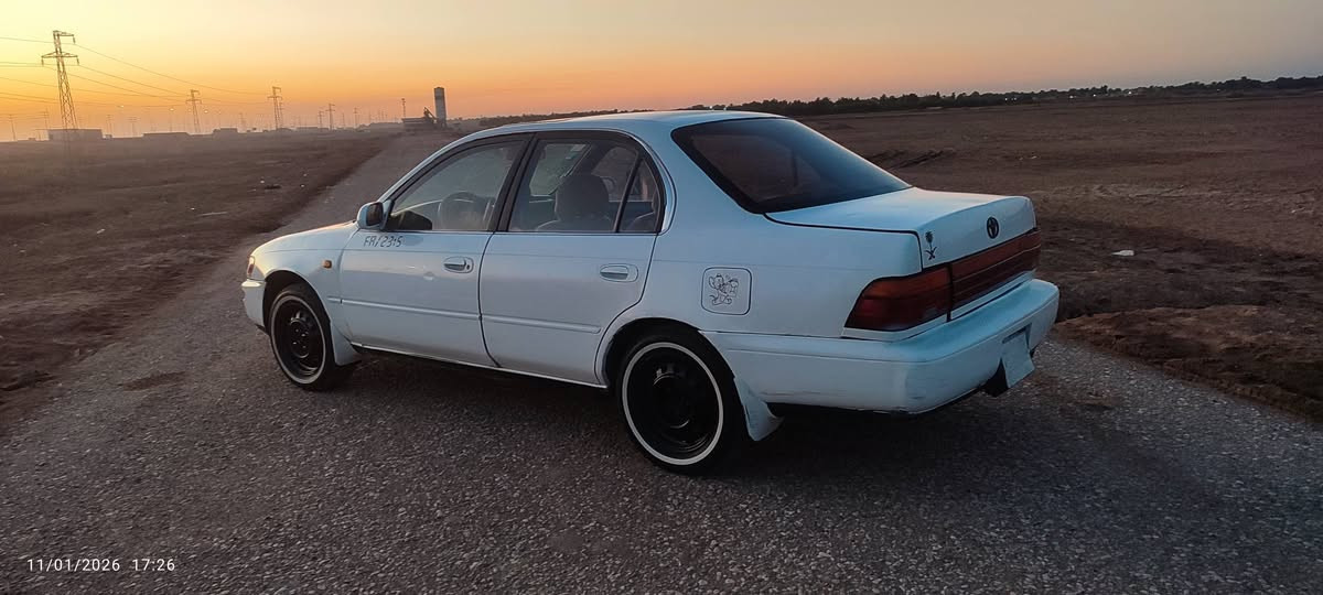 كورلا موديل 
مكفولة كص ونقل واصوليات 
سنوية منتهية وصاحبها موجود بالشطرة واحنا عدنا وكالة . مكينة وكير جدد . كهربائيات شغالة . 
السعر 52 وبيها مجال 
ذي قار الفهود 
***********
***********
