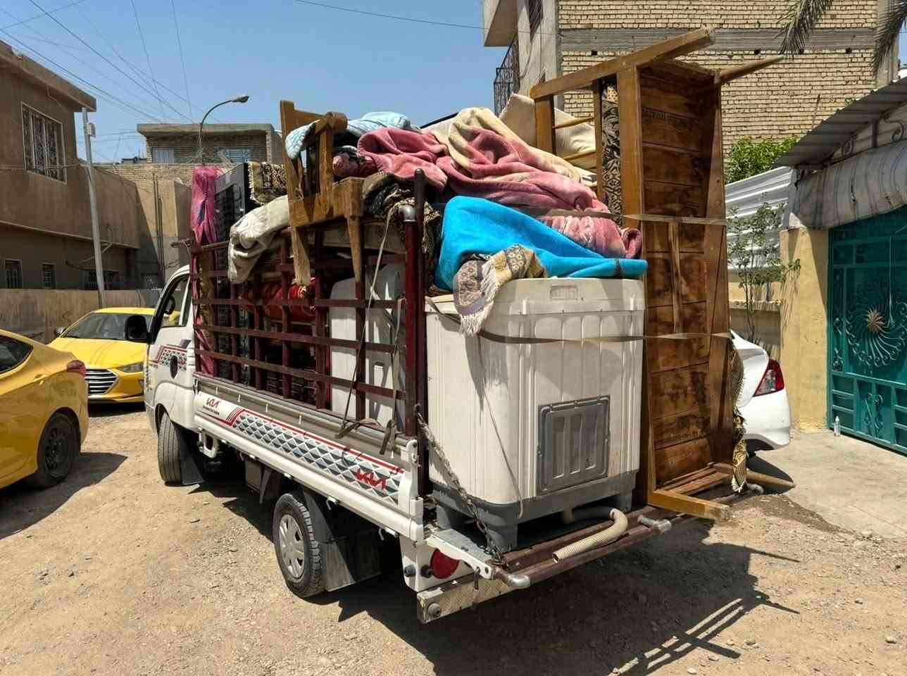 السلام عليكم🙋‍♂️ زبائننا الكرام

 *يوجدلدينا كيا حمل لنقل الأثاث داخل وخارج بغداد وبسمايه وجميع المحافظات🌎🧿وبأسعار مناسبا 💸💸💸💸

***********اتصال/ ويانه كلشي سهل باذن الله 

 من نقل الاثاث العام 🌹والتحويلات من بيت💚الى بيت* اخر 🏘️ 💒🏯🏯🏯🏯🏯

ومن بغداد الى المحافظات او بالعكس

 توجد سيارات (كيا بنگو/🚛/) وكادر كامل من العمال الموهوبين في حمل الاثاث الاتصال على الرقام التالية ***********☎️
