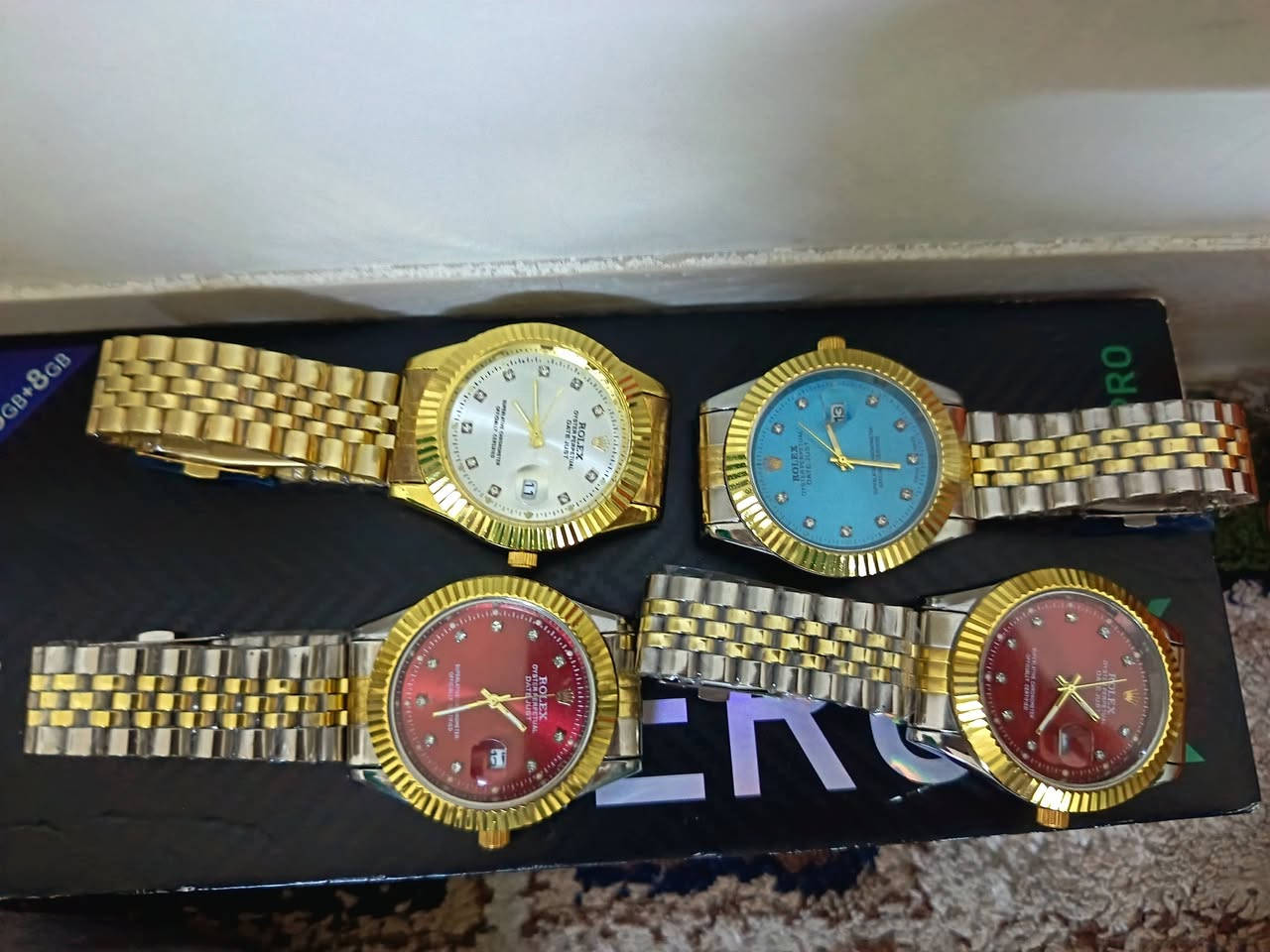 ساعات للبيع تصفيه محل نقص فقط باتري تبديل سعر قطعه ب5 قطعتين ب8


**إذا كنت صاحب هذا الإعلان وتريد حذفه لأي سبب، رجاءا أرسل رسالة إلى الدعم الفني**