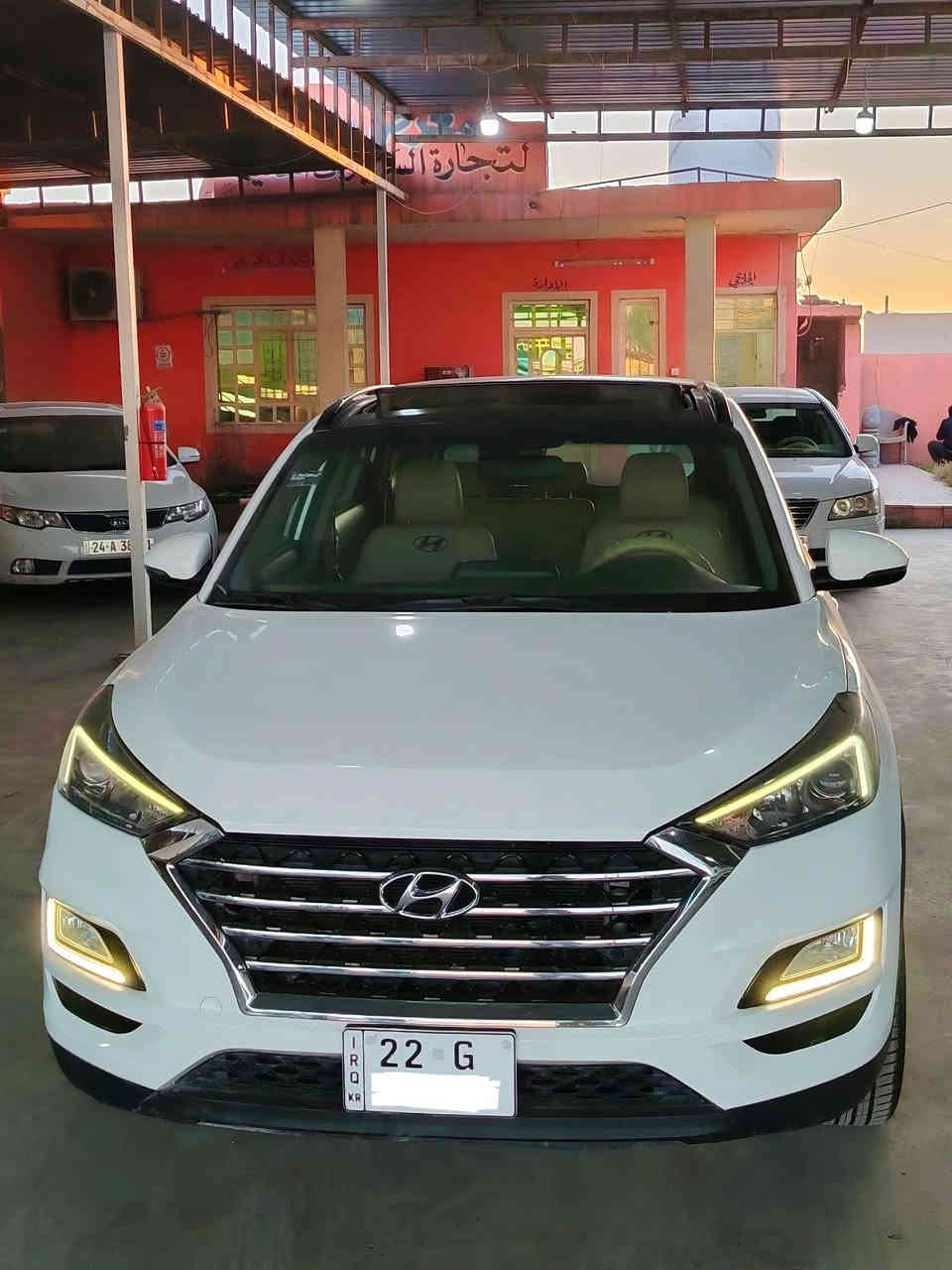 سلام عليكم توسان 2019 كوري فول مواصفات واحد ع واحد ماشيه 150 مكينه مامفتوح رقم سنوية هزه جديد 
بيه ملاحظه يم الايت كرت كد الشبر أقل مراوسه حسب القناعة عنوان طريق اربيل موصل ناحية برطلة
للاستفسار ***********//***********
السعر 210 $$ وبي مجال
