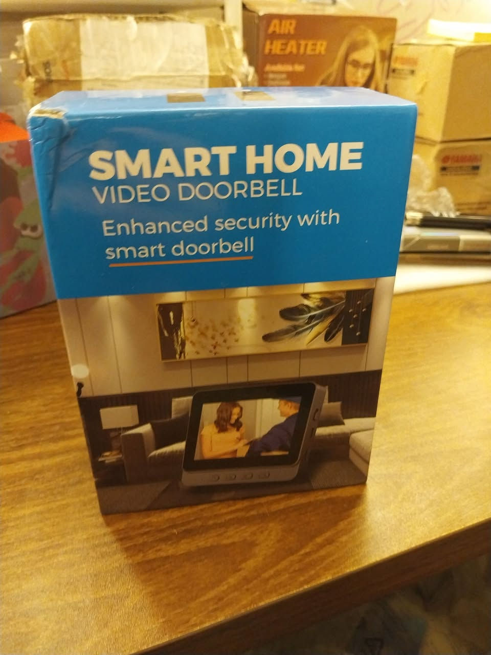 جرس باب ذكي يحتوي شاشة داخلية وكاميرا خارجية


**إذا كنت صاحب هذا الإعلان وتريد حذفه لأي سبب، رجاءا أرسل رسالة إلى الدعم الفني**