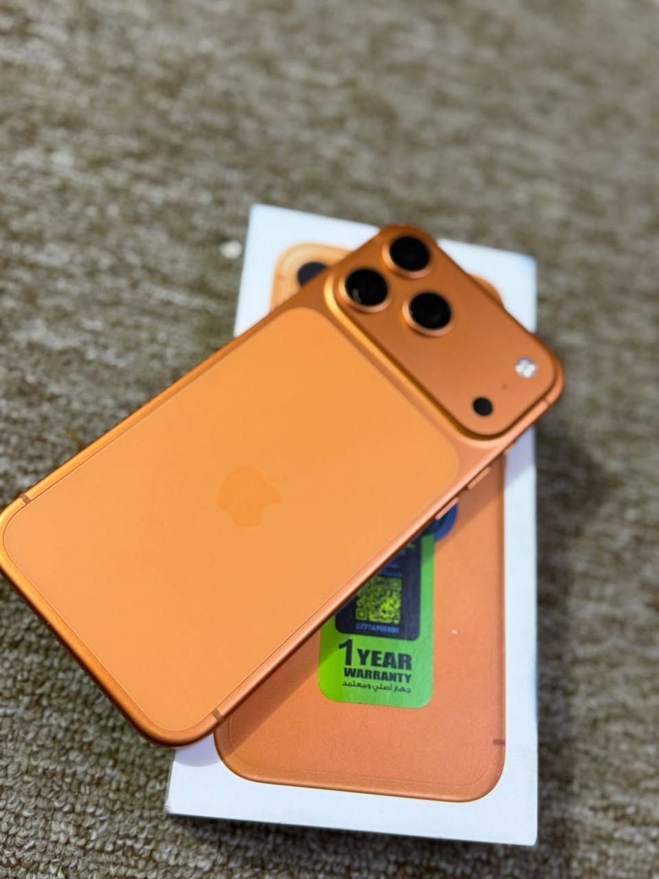 السلام عليكم ايفون 17 برو ماكس

الذاكره 256 البطاريه 100 مشحون 64 شريحه الكترونيه مدينه الصدر ***********
