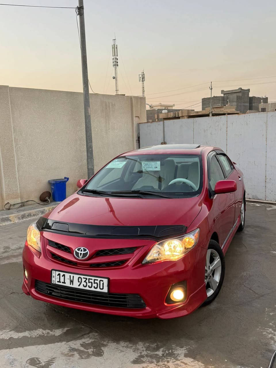 كورلا S موديل2012
ماشية 97 حقيقي 
وارد كندي حادث جاملغ خلفي 
مصبوغة صفحتين اثر جراد قمارة وبنيد بلاديات ما مصبوغات 
محرك 1800
رقم بغداد انكليزي 
سنوية وهزة جديدة قبل فترة مجددة
سلايت روف 
كروز سرعة
تحكمات ستيرن
كشنات جلد 
تخم تاير جديد
مكينة وكير مكفولات 
مكان السيارة الانبار الفلوجة
السعر 117 ورقة بيع او مراوس اعتذر عن البيع بلاقساط
للاستفسار ***********
