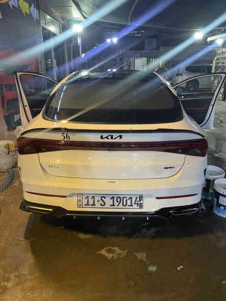 السلام عليكم شباب
K5 جيتي لاين  
موديل 2023 
مواصفات GT LlNE
لوون ابيض مميز ماشاء الله 🖤
فول مواصفات بنوراما ❤️
1-بصمه
2-شحن هاتف لاسلكي 
3- قياده ذاتيه ؏ الخطوط السريعه
4- هاند بريك بصمه 
5- سقف أسود بانوراما
6- مثبت سرعه 
7-نضام ABS
8- مانع انزلاق
9-حساس أطارات 
10-بك لايت ليد
11-شاشة
12- كامره دواره
13- كشافات امامي
14-شاشه اعطال
15-ويل كورم لونين
16-رادار جانبي وخلفي وامامي 
17-مراقبة النقطة العمياء
18-رادار الخطوط البيضاء 
19-اشاير بالمري 
21-كشنات تدفئه فقط
22-‏ مقعد للسائق قابل للتعديل كهربائياً
23-لايتات ‏3 عدسات 
24-نضام قياده 
25-كشنات جلد احمر ❤️ smart+normal+sport+custom
25-بلوتوث + aux + usb
26-فول تحكم ستيرن
27-كير أوتو + عادي
28- ئوتو بريك 
29- ‏ ‏الخريطة🗺📍
31- ستيرن حرف D  
32-‏Led +  زينون
33-السياره فول رادرات 
34-التشغيل عن بعد
‏AUTO HOLD-38
39-نظام الملاحة
40-مصابيح خلفية LED
41-مصابيح ضباب LED
42-لاسلكي Android Auto  
43- لاسلكي 
44-ماشيه 40
#ضرر (   جاملغ مبين صور الحادث بل الصوره ) 
ايرباك طاك استيرن  
دواخل  سليمة  

السعر195$ وبيها مجال 
رقم تلفون 📞  *********** و واتساب 
مكاني بغداد
